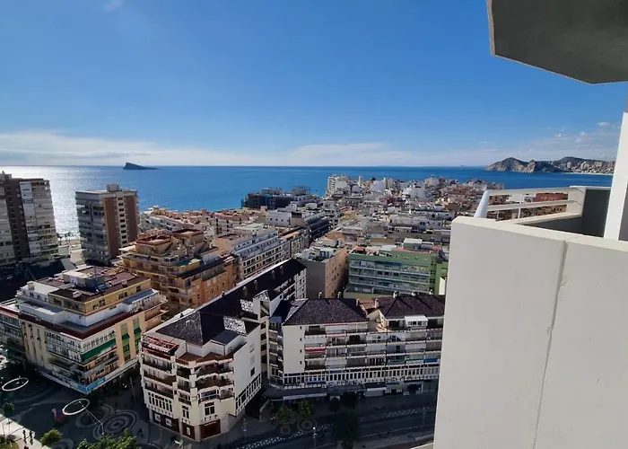 En El Centro De Y Con Vistas Al Mar * Benidorm